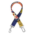 Japanese Cherry Blossom Pattern Print Dog Seat Belt