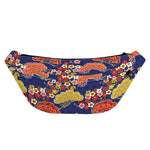 Japanese Cherry Blossom Pattern Print Fanny Pack