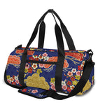 Japanese Cherry Blossom Pattern Print Gym Bag