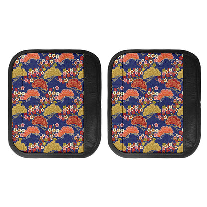 Japanese Cherry Blossom Pattern Print Handle Covers