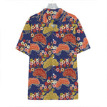 Japanese Cherry Blossom Pattern Print Hawaiian Shirt