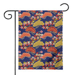 Japanese Cherry Blossom Pattern Print House Flag