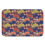 Japanese Cherry Blossom Pattern Print Indoor Door Mat
