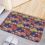 Japanese Cherry Blossom Pattern Print Indoor Door Mat