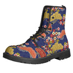 Japanese Cherry Blossom Pattern Print Backpack