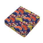 Japanese Cherry Blossom Pattern Print Outdoor Seat Cushion Cover