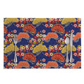 Japanese Cherry Blossom Pattern Print Placemat