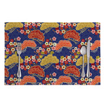 Japanese Cherry Blossom Pattern Print Placemat