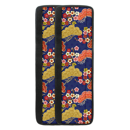 Japanese Cherry Blossom Pattern Print Refrigerator Handle Covers