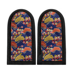Japanese Cherry Blossom Pattern Print Skillet Handle Cover