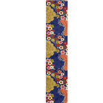 Japanese Cherry Blossom Pattern Print Table Runner