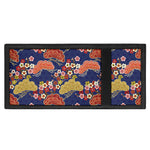 Japanese Cherry Blossom Pattern Print Trifold Wallet