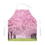 Japanese Cherry Blossom Tree Print Adjustable Apron