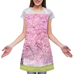 Japanese Cherry Blossom Tree Print Adjustable Apron