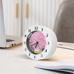 Japanese Cherry Blossom Tree Print Alarm Clock