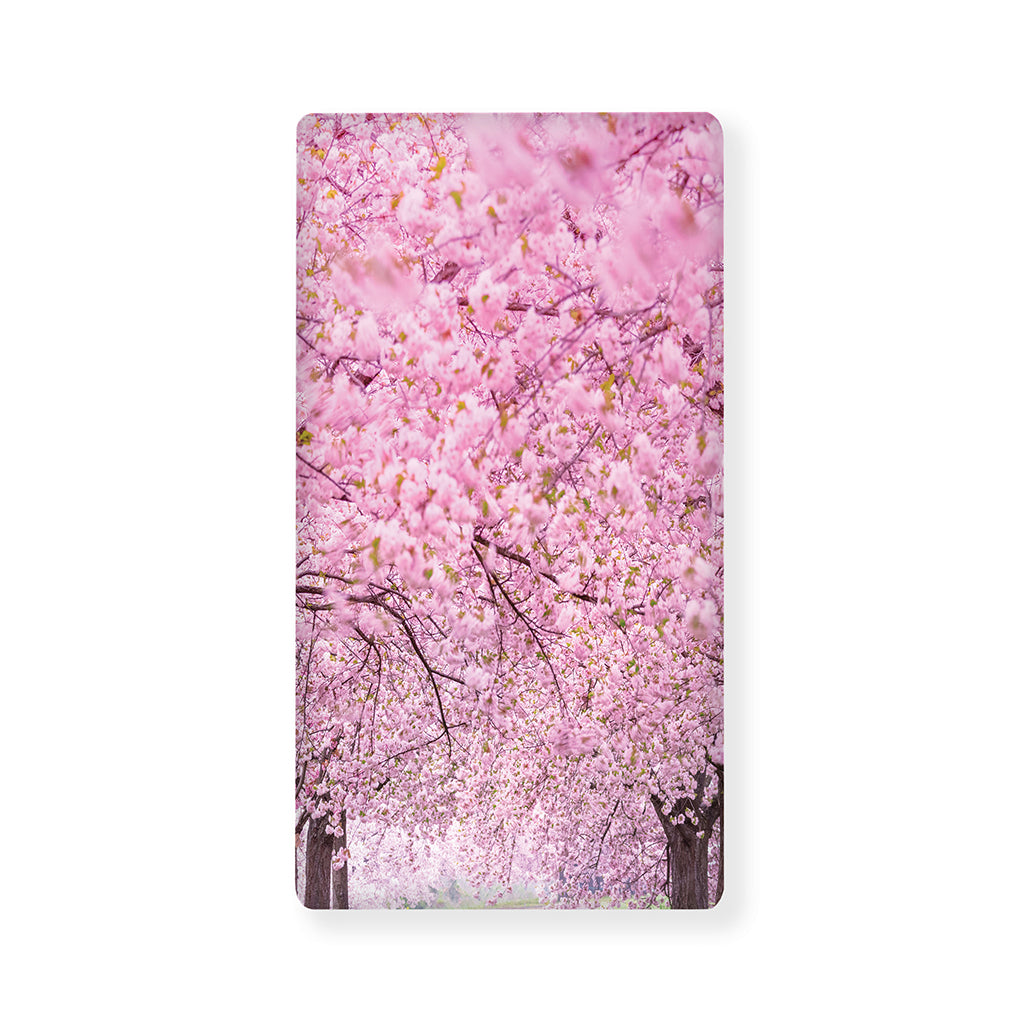 Japanese Cherry Blossom Tree Print Baby Crib Sheet