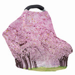 Japanese Cherry Blossom Tree Print Baby Seat Cover