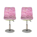 Japanese Cherry Blossom Tree Print Bar Stool Covers