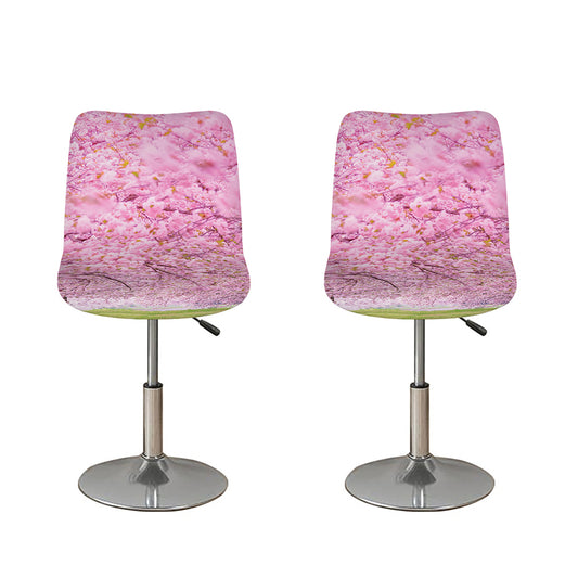 Japanese Cherry Blossom Tree Print Bar Stool Covers
