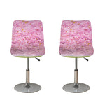 Japanese Cherry Blossom Tree Print Bar Stool Covers