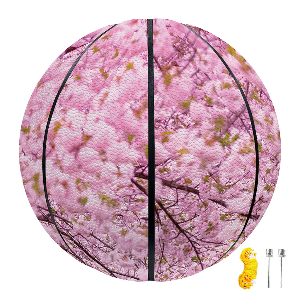 Japanese Cherry Blossom Tree Print Basketball