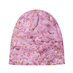 Japanese Cherry Blossom Tree Print Beanie