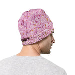 Japanese Cherry Blossom Tree Print Beanie