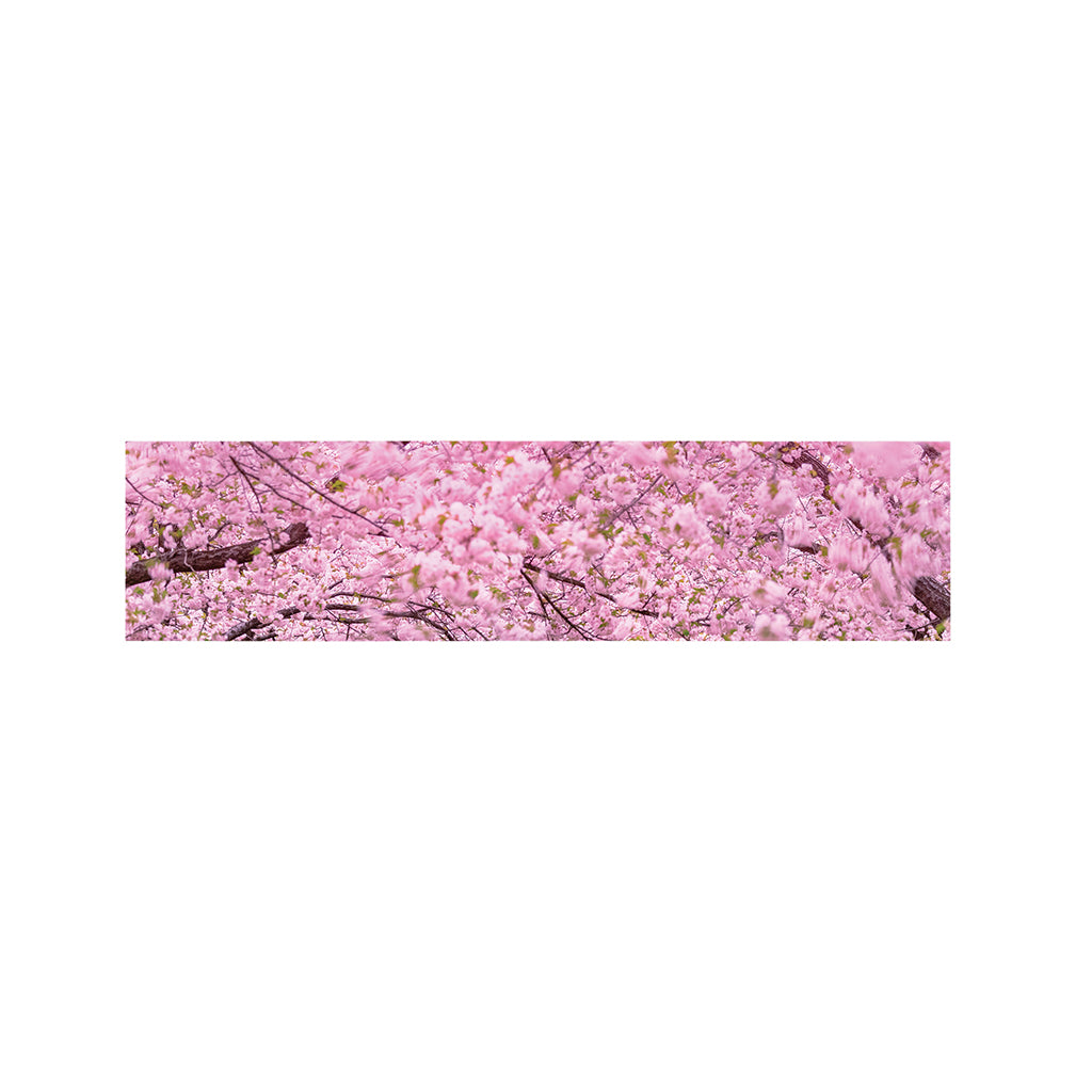 Japanese Cherry Blossom Tree Print Bed Runner