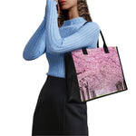 Japanese Cherry Blossom Tree Print Canvas Tote Bag