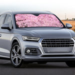 Japanese Cherry Blossom Tree Print Car Windshield Sun Shade
