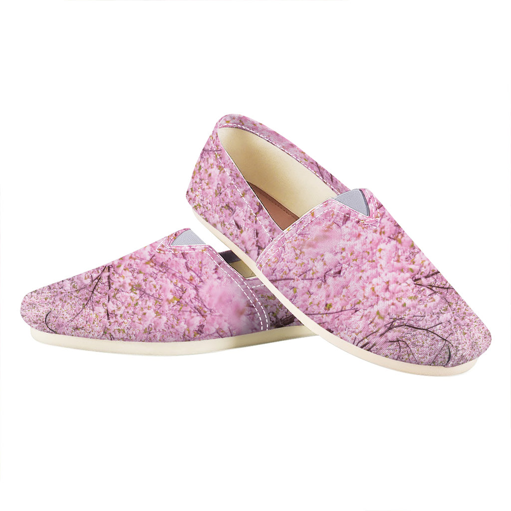 Japanese Cherry Blossom Tree Print Casual Shoes