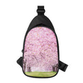 Japanese Cherry Blossom Tree Print Sling Bag