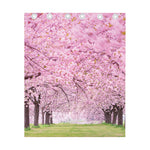 Japanese Cherry Blossom Tree Print Curtain
