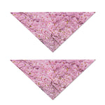 Japanese Cherry Blossom Tree Print Dog Bandana