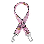Japanese Cherry Blossom Tree Print Dog Seat Belt
