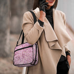 Japanese Cherry Blossom Tree Print Double Strap Bible Bag