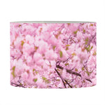 Japanese Cherry Blossom Tree Print Drum Lamp Shade