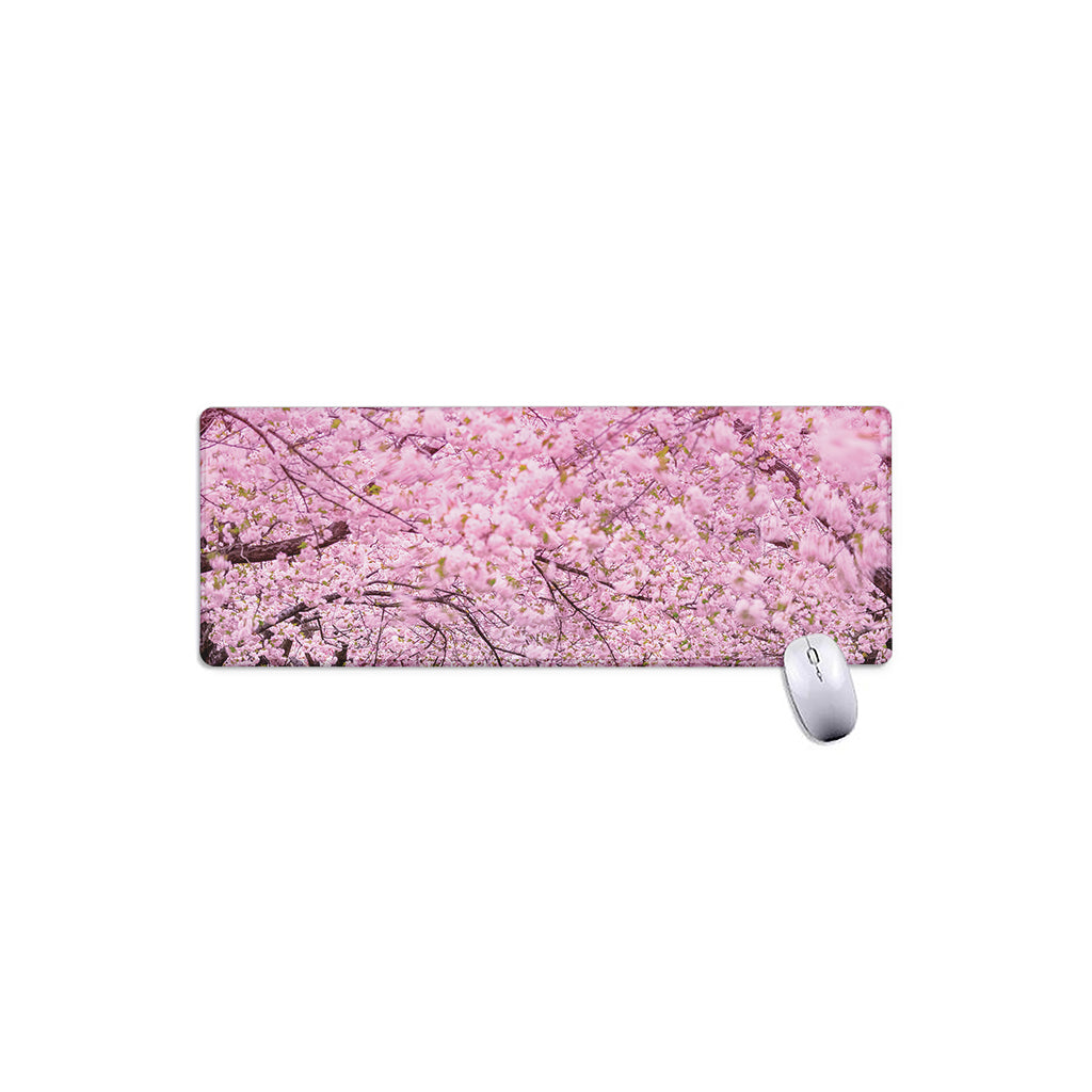 Japanese Cherry Blossom Tree Print Extended Mouse Pad