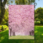 Japanese Cherry Blossom Tree Print Garden Flag