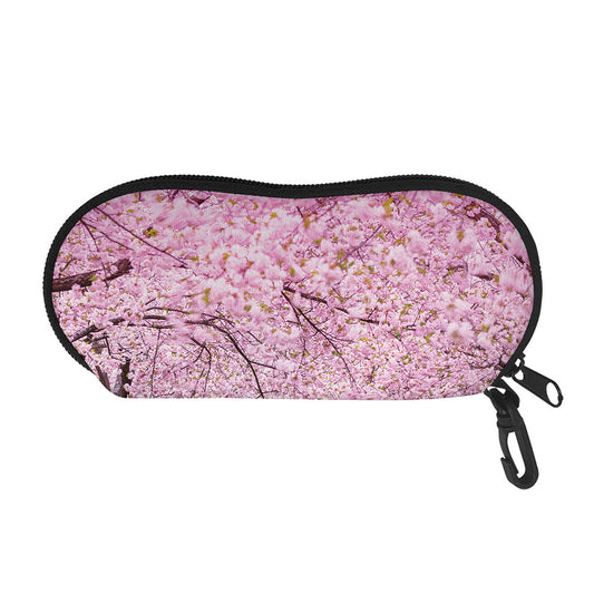 Japanese Cherry Blossom Tree Print Glasses Case