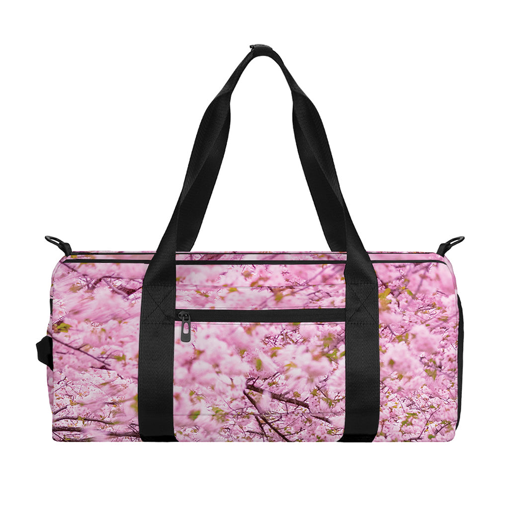 Japanese Cherry Blossom Tree Print Gym Bag