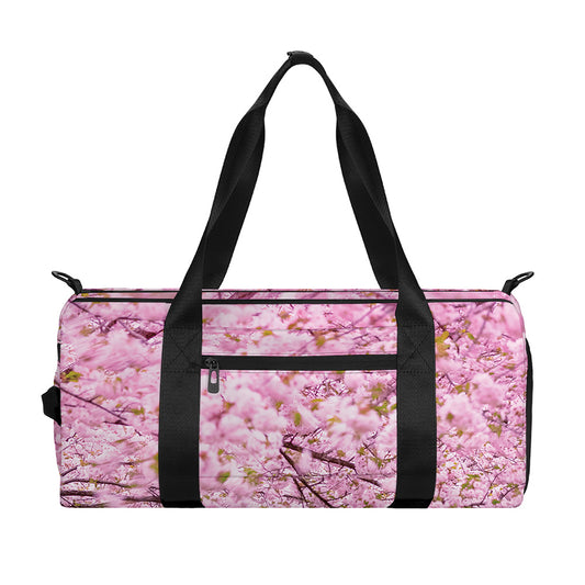 Japanese Cherry Blossom Tree Print Gym Bag