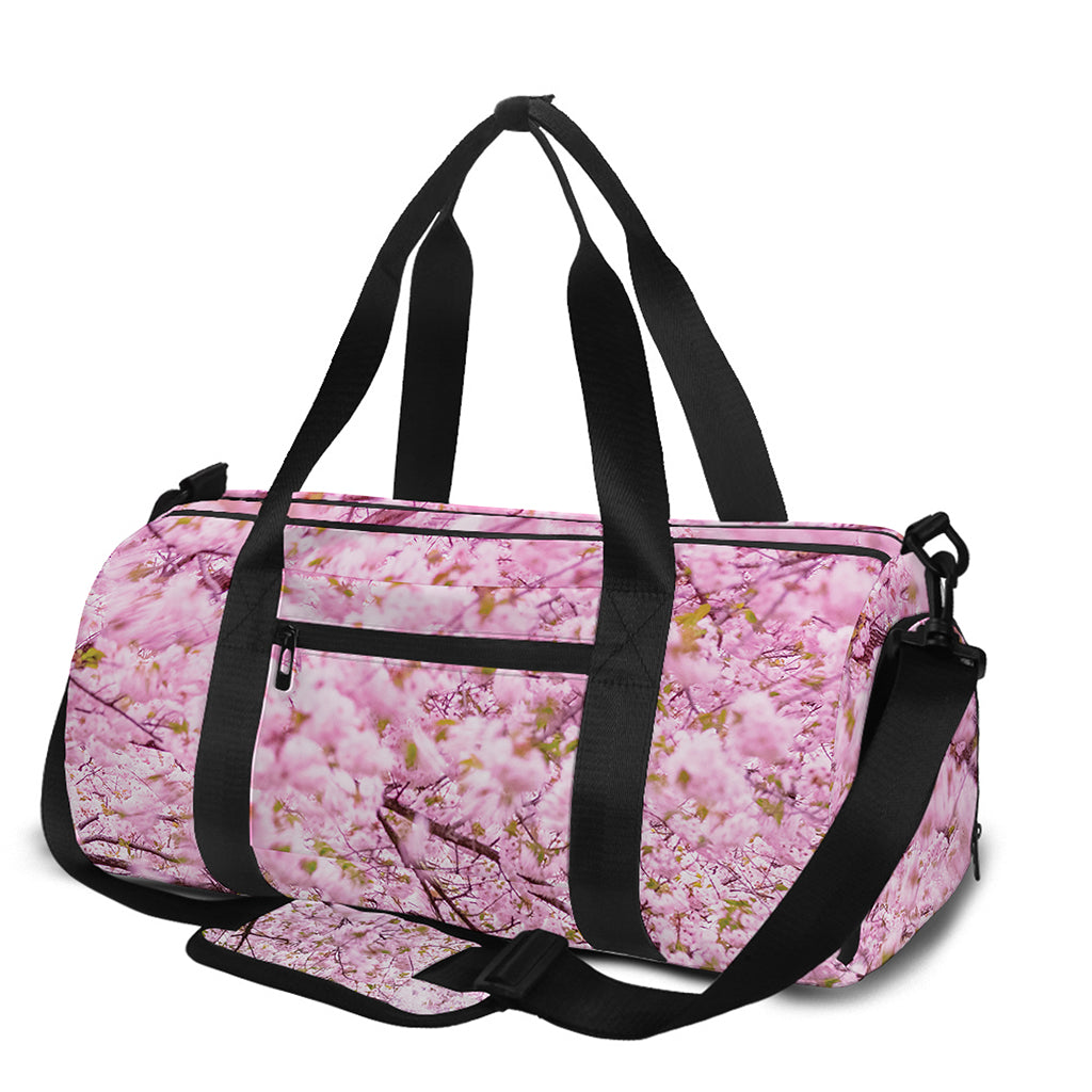 Japanese Cherry Blossom Tree Print Gym Bag