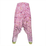 Japanese Cherry Blossom Tree Print Hammer Pants