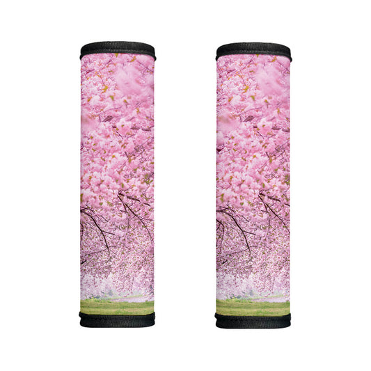 Japanese Cherry Blossom Tree Print Handle Covers