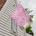 Japanese Cherry Blossom Tree Print House Flag