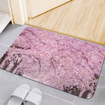 Japanese Cherry Blossom Tree Print Indoor Door Mat