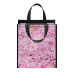 Japanese Cherry Blossom Tree Print Insulated Lunch Tote