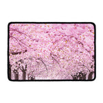 Japanese Cherry Blossom Tree Print Kitchen Mat