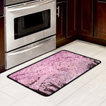 Japanese Cherry Blossom Tree Print Kitchen Mat